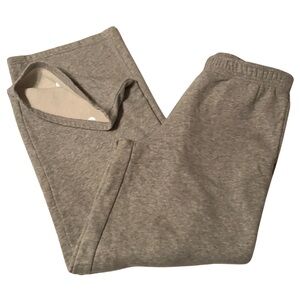 Everlast Sport athletic jogger fleece wrestle boxing pants gray M